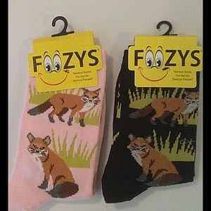 Foozys 2 pair item# 188. Forest Foxes